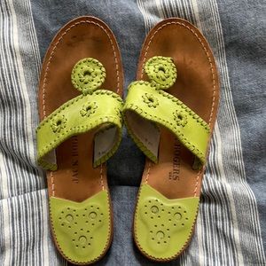 Green Jack Rogers Sandals